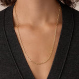 gorjana florence gold necklace