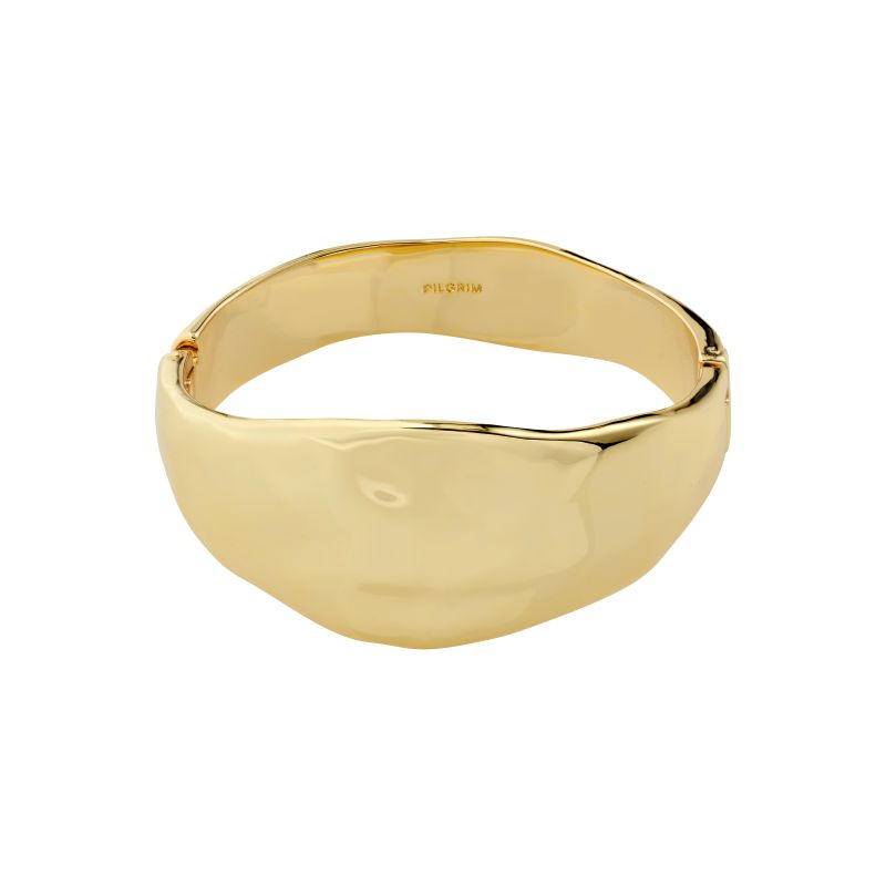 pilgrim sparkle gold statement bangle