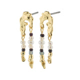 pilgrim niya gold multi coloured earring