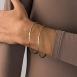 jenny bird dane 2 piece gold bangles