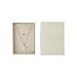 pilgrim evena gold necklace stud set pearl