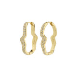 pilgrim gold connect crystal earring