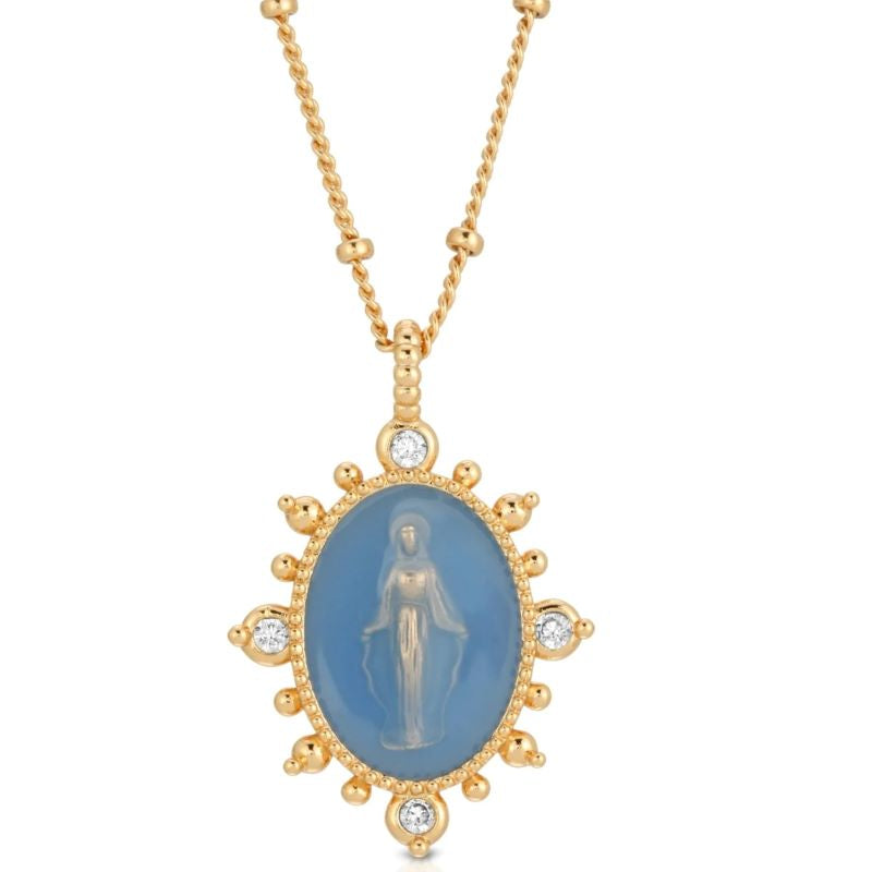 Lady Lourdes Pendant Necklace