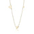 limlim joydrop ascending gold heart necklace