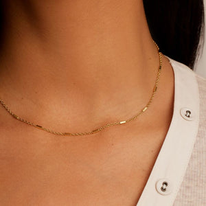 gorjana tatum gold necklace
