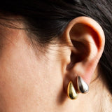 Chunky Teardrop Stud Earring
