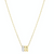 electric picks gold silver mixed ringer pendant necklace