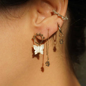 kozakh rosalee gold earring