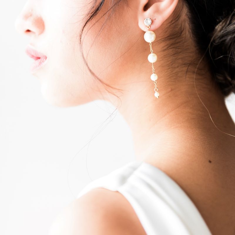 joanna bisley florence silver pearl earring