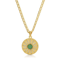 joy dravecky stargazer gold chrysoprase necklace