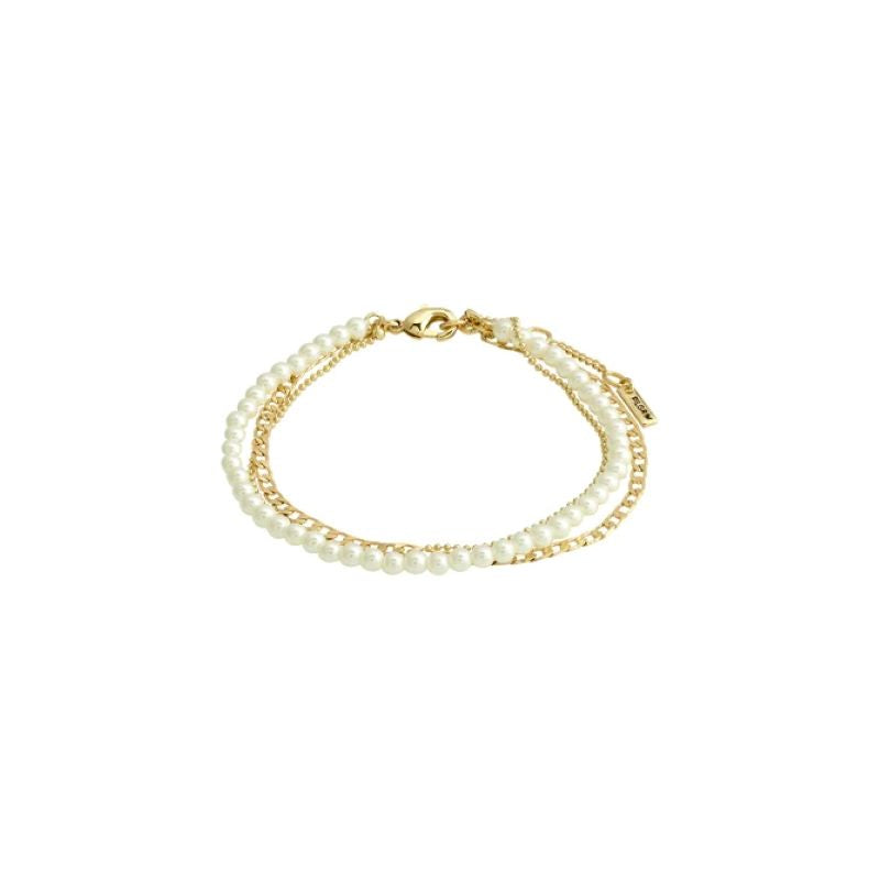 pilgrim baker 3 in 1 gold bracelet