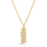 joy dravecky mama pave pave gold charm necklace