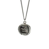 pyrrha pathfinder fox silver necklace