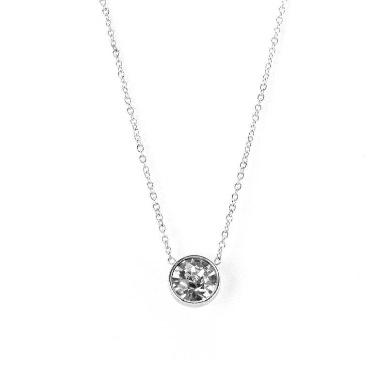 Swarovski Pendant Silver Necklace