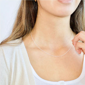 prima silver rolo chain