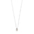 pilgrim jemma silver necklace