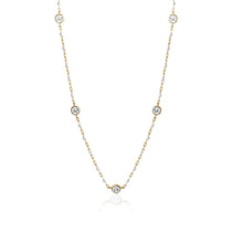 limlim joydrop rosarie necklace gold white