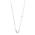 Cz Moon and Mini Star Necklace