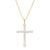 joy dravecky vivian pearl gold cross necklace