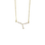 joydrop cancer gold cz zodiac necklace