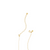 gorjana gold extender 3 inch necklace