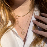 gorjana chloe mini gold necklace