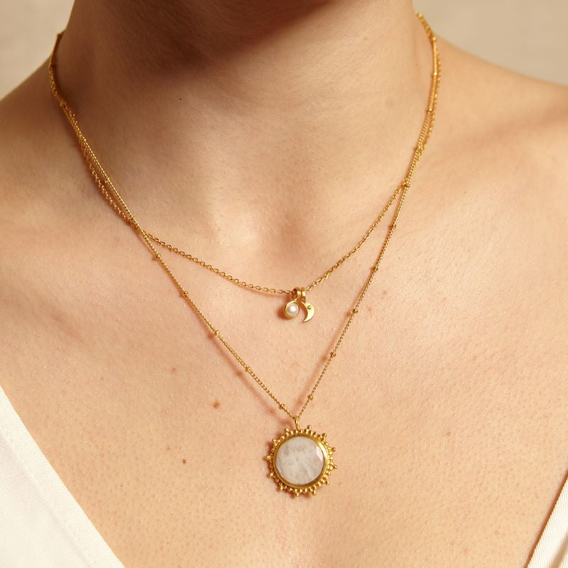 satya gold drift into daydreams necklace