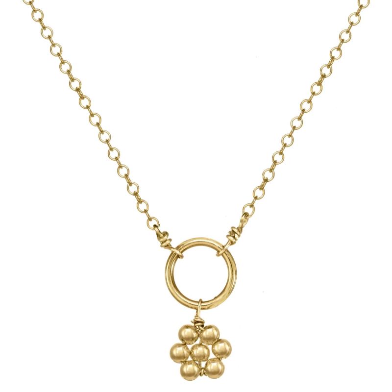 kozakh luella gold necklace