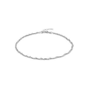 prima silver plain anklet singapore