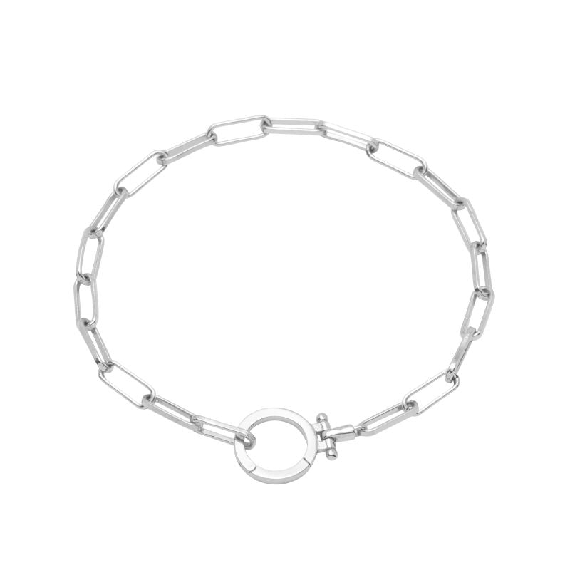 gorjana parket bracelet silver