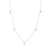 gorjana 5 disc choker silver