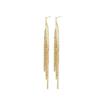 pilgrim adelaide cyrstal gold earring