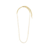 pilgrim jola pearl necklace gold