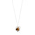 pilgrim rhythm silver pendant necklace
