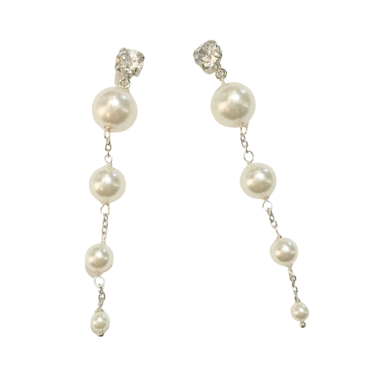 joanna bisley florence silver pearl earring