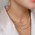 limlim joydrop rosarie necklace gold 
