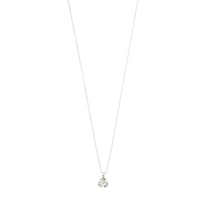 pilgrim echo silver pendant necklace