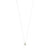 pilgrim echo silver pendant necklace