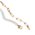 jenny bird lyra gold clear chain necklace