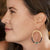 holly yashi rhea earring black gold turquoise