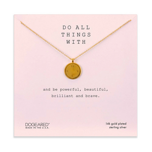 Love Disc Necklace