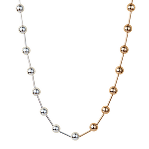 jenny bird celeste gold silver necklace