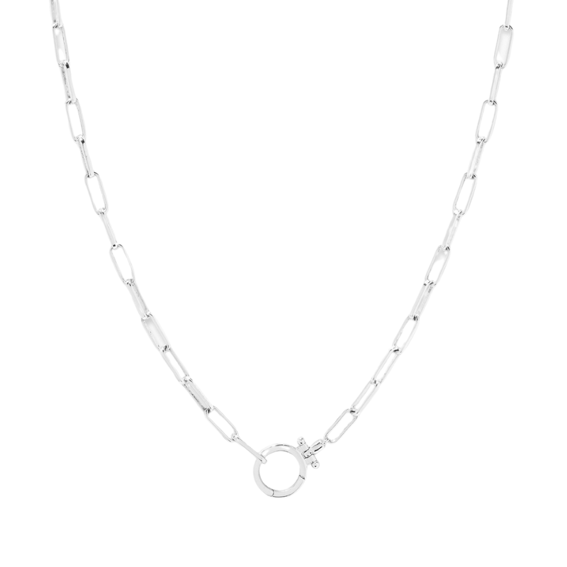gorjana parker silver chain necklace