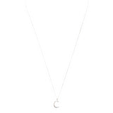 estella bartlett silver moon star necklace