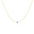 theia evil eye pendant choker gold necklace