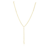sahira gold anastasia cz lariat necklace