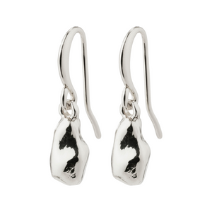 pilgrim chantal silver french hook earring