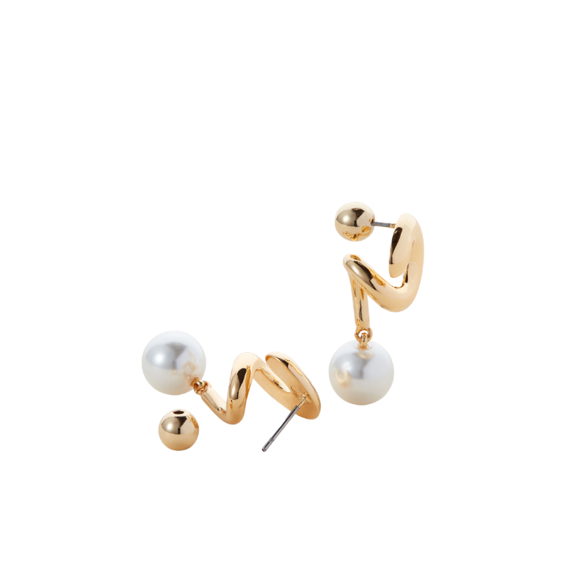 jenny bird daphne gold pearl earring