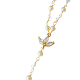 joanna bisley courtney necklace gold pearl