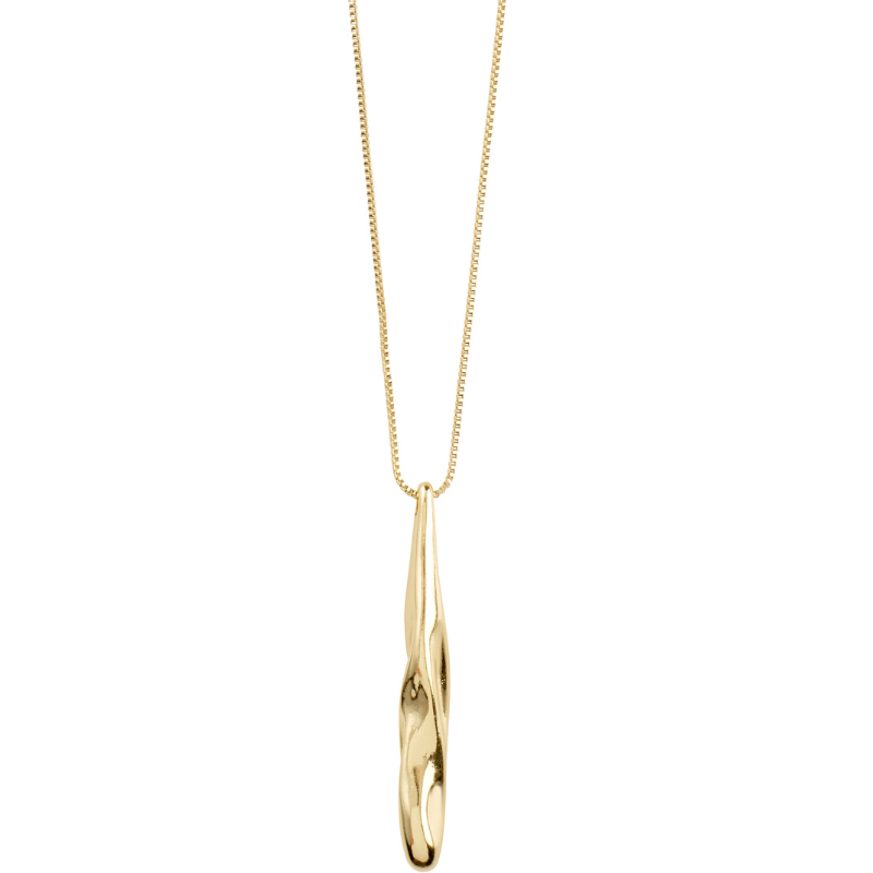 pilgrim alberte gold teardrop pendant necklace